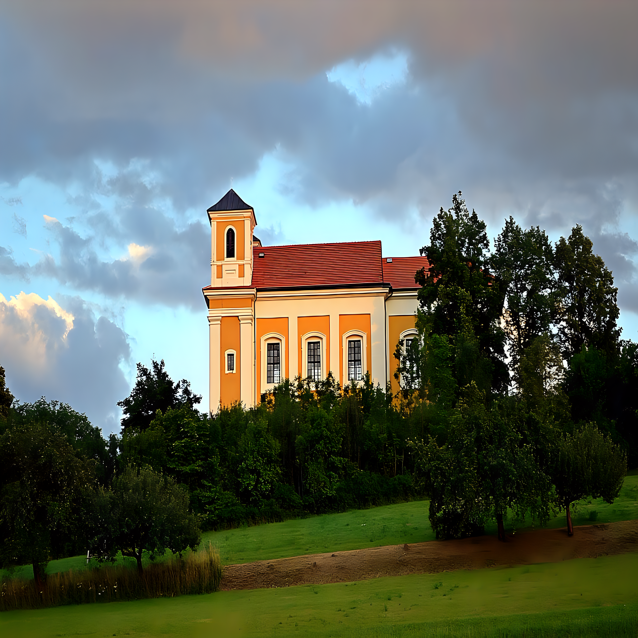 
<span>kostel svaté Kateřiny (Choteč)</span>

