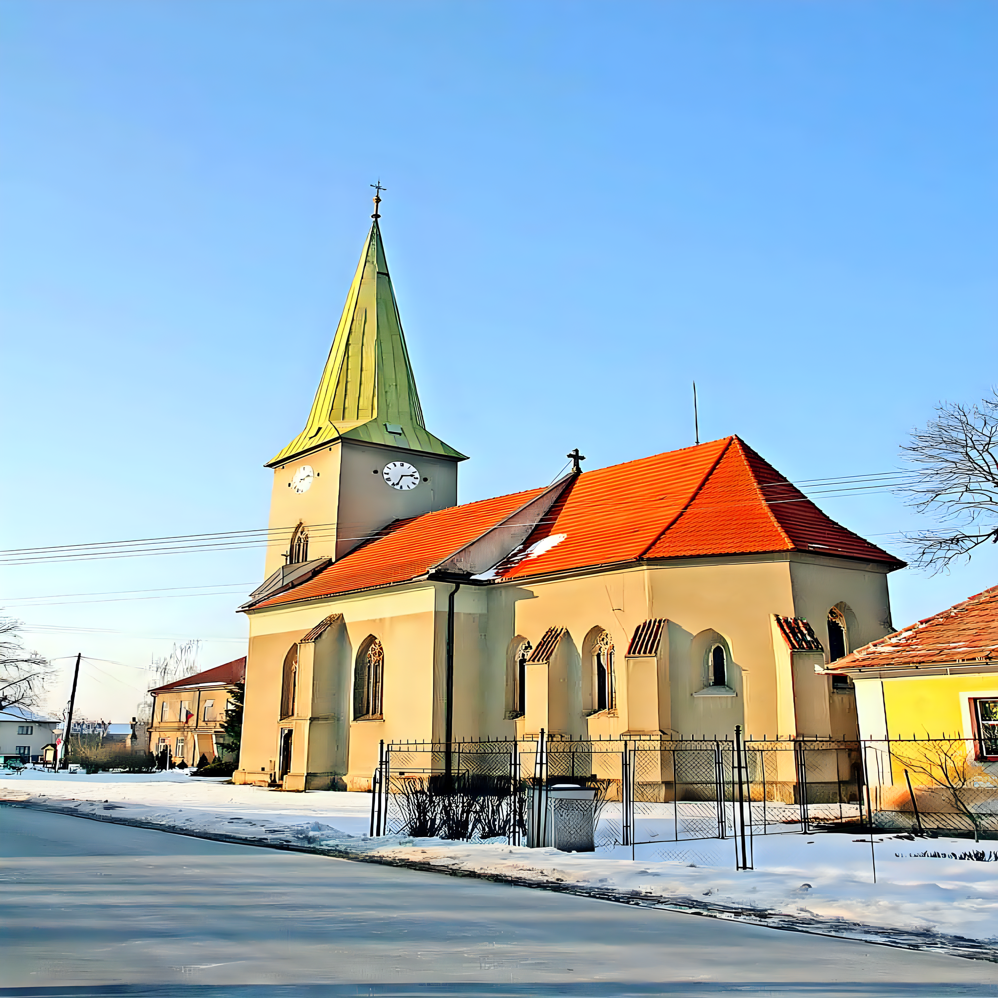 
<span>kostel svatého Bartoloměje (Kunětice)</span>

