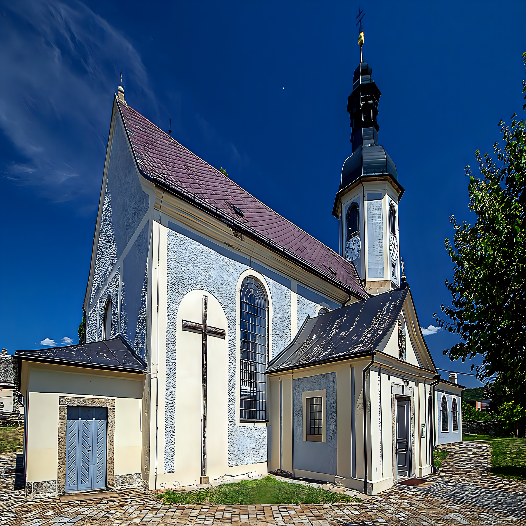 
<span>kostel svatého Bartoloměje ve Velkém Šenově</span>
