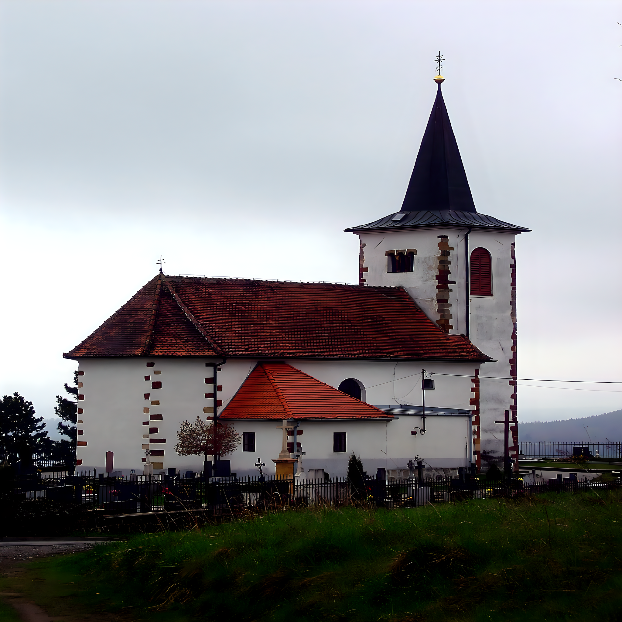 
<span>kostel svatého Michaela archanděla (Vísky)</span>
