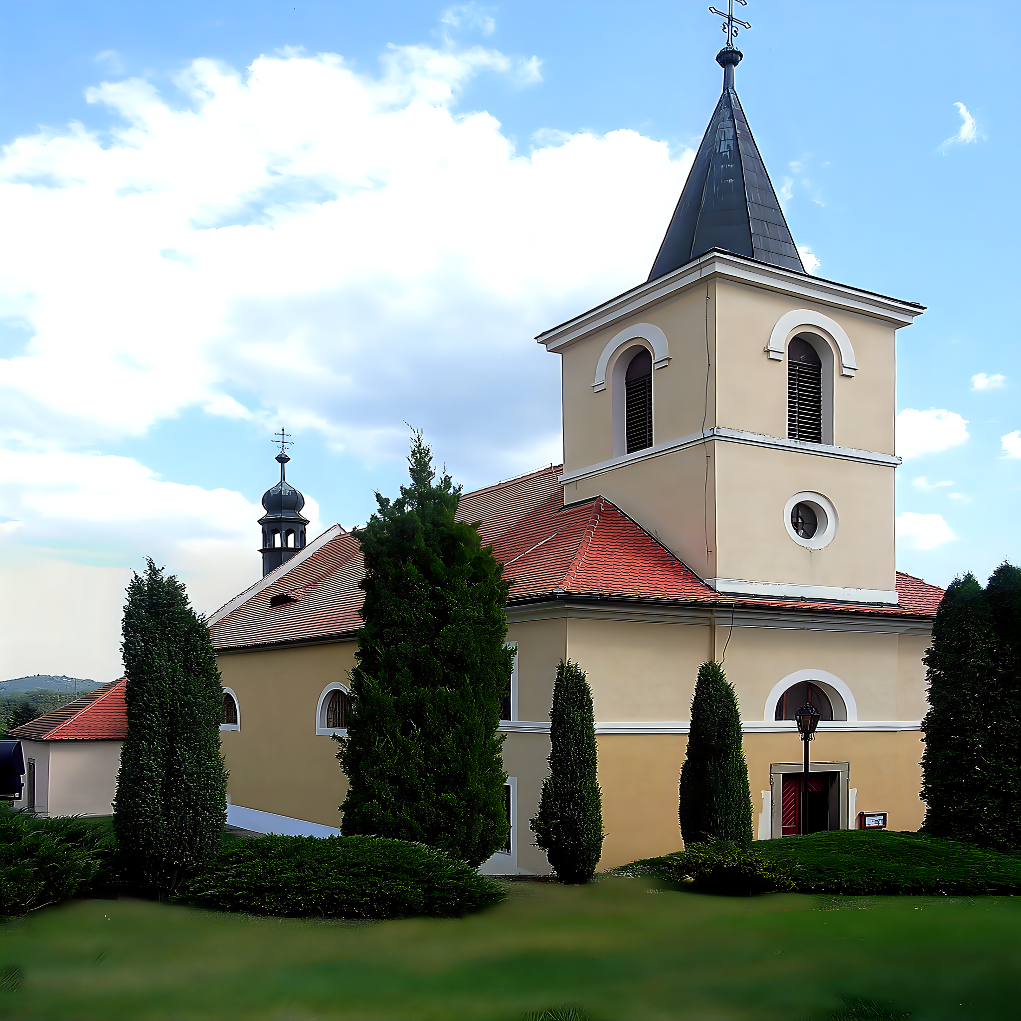 
<span>kostel svatého Vavřince (Nezabudice)</span>
