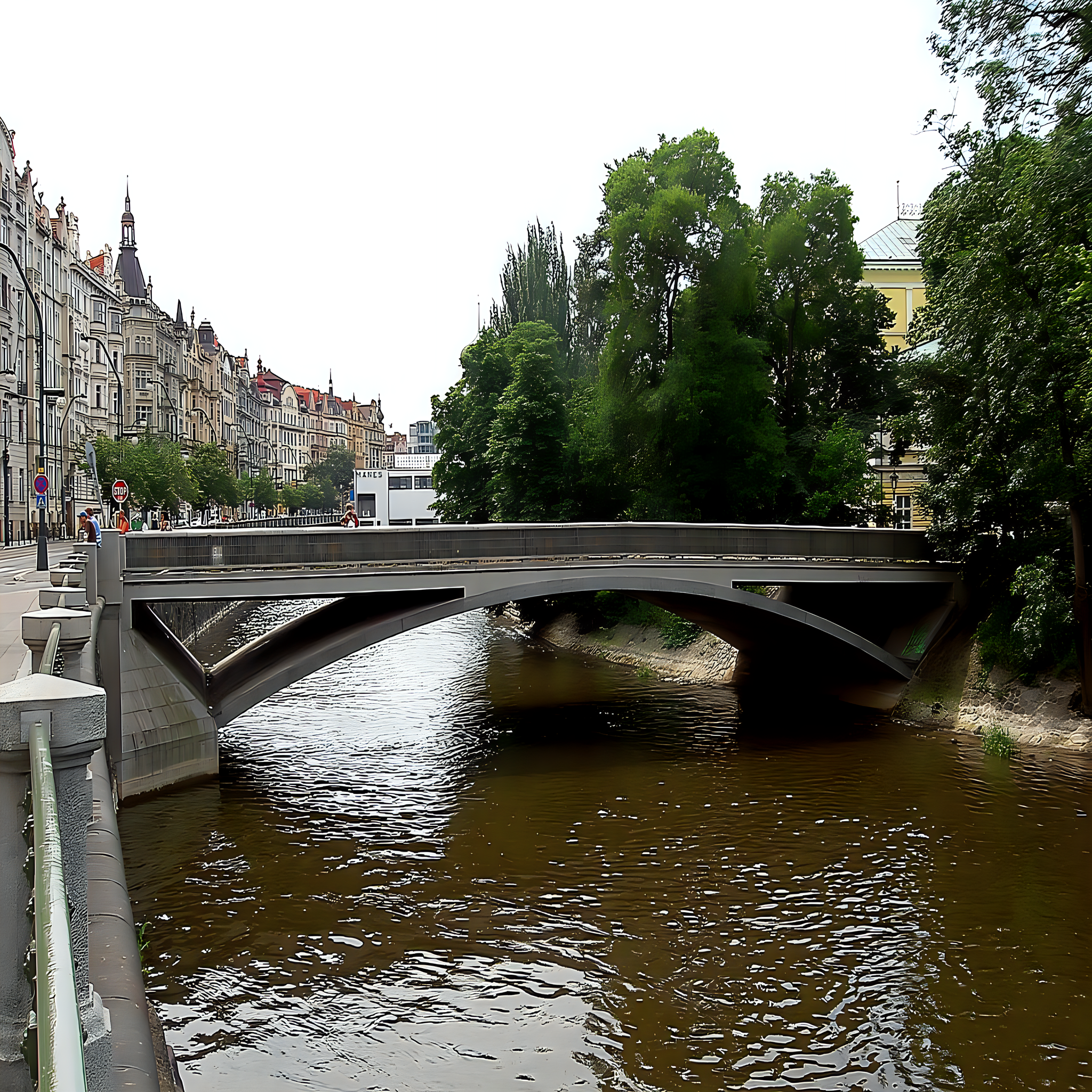 
<span>most na Slovanský ostrov</span>

