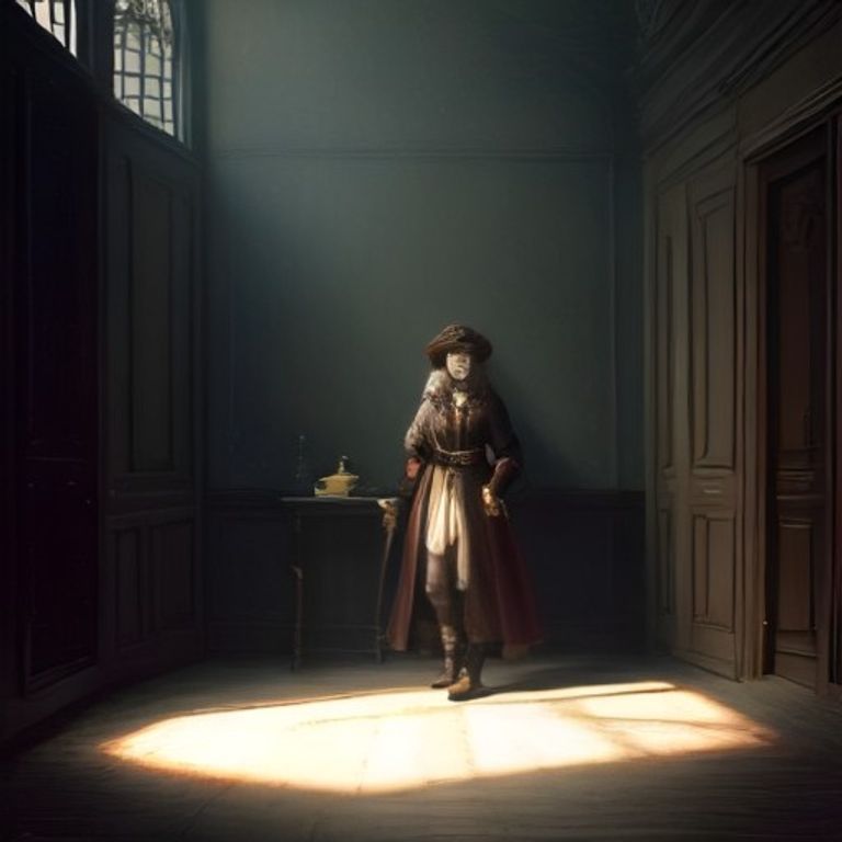 Příběh: Balustráda se sochami světců