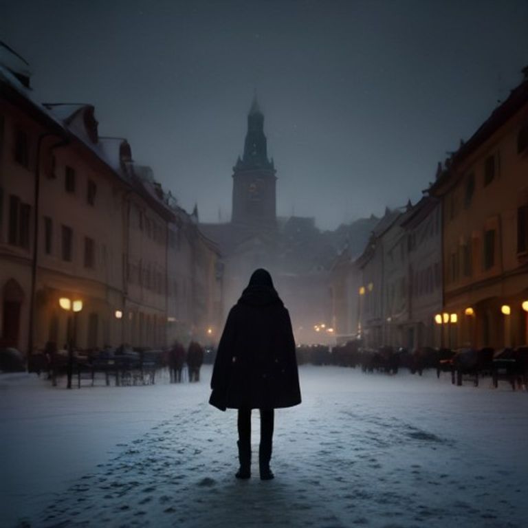 Příběh: Mariánský sloup (Český Krumlov)