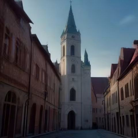 Příběh: Kostel Nanebevzetí Panny Marie (Okna)