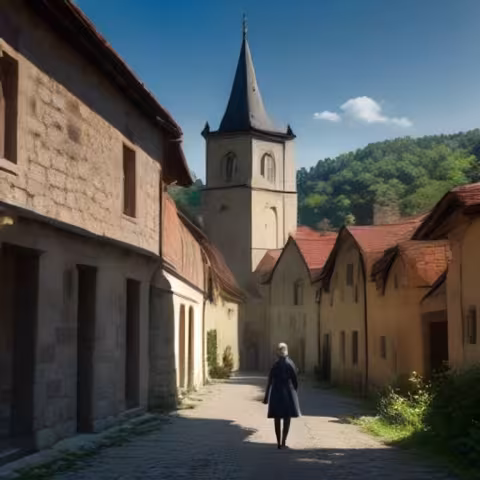 Příběh: kostel svaté Kateřiny (Starovičky)
