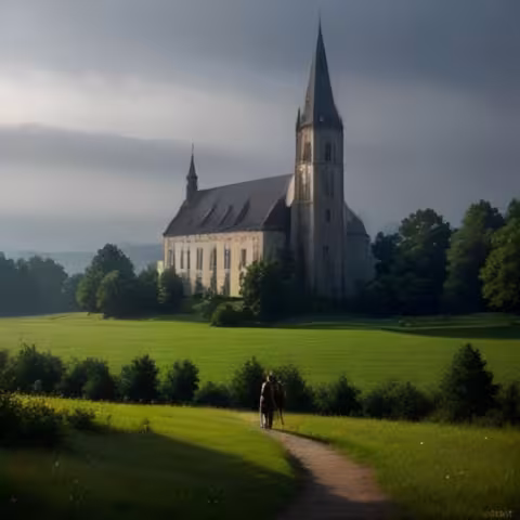 Příběh: Kostel svatého Linharta (Hlavice)