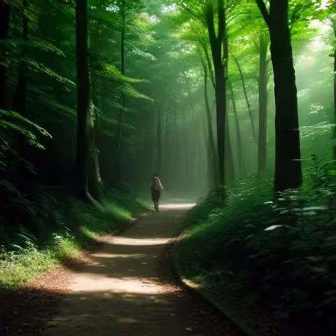 Příběh: park Edmunda Teyrovského