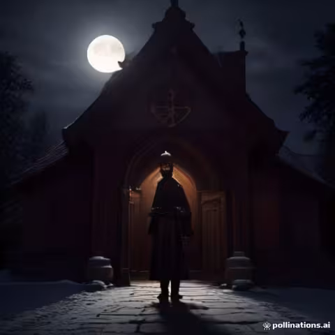 Příběh: Kostel svaté Kateřiny (Hora Svaté Kateřiny)