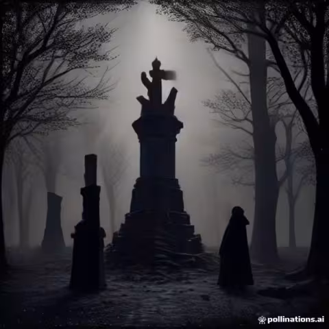 Pověst: kamenný kříž z roku 1876