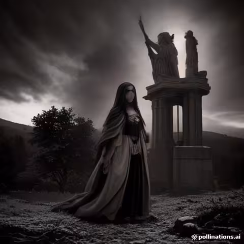 Příběh: socha svaté Máří Magdaleny