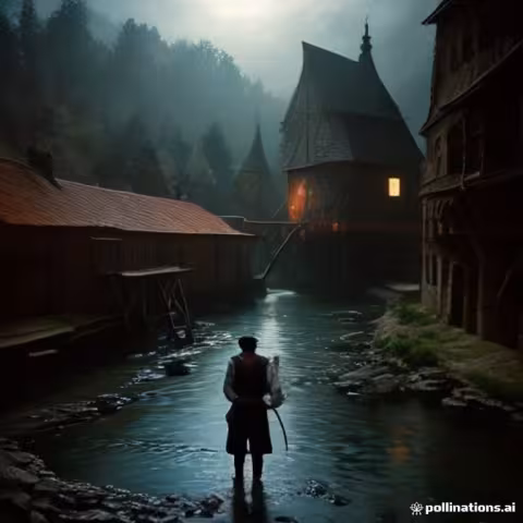 Příběh: Vodní mlýn (Slaný)