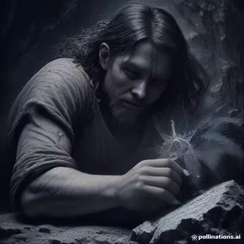 Příběh: Krucifix na skále
