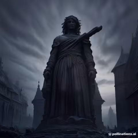 Příběh: Sloup se sochou Panny Marie (Nové Město nad Metují)