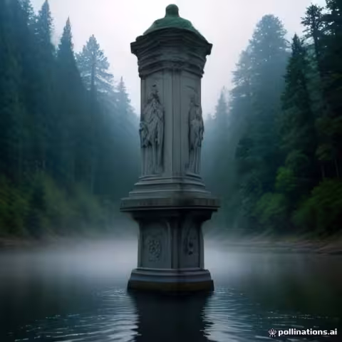 Příběh: Sloup se sochou svatého Jana Nepomuckého (Rožmberk nad Vltavou)