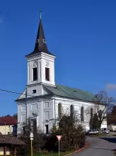 evangelický kostel v Rovečném