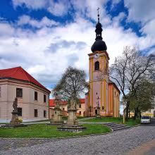 kostel svatého Václava v Nezamyslicích