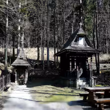 Altán nad pramenem Cyrilky