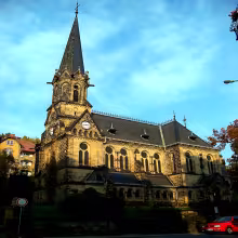 evangelický kostel v Děčíně