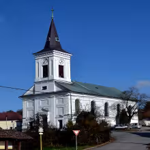 evangelický kostel v Rovečném
