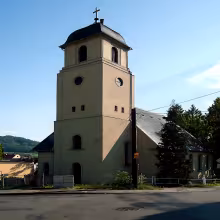 evangelický kostel v České Kamenici