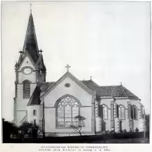 evangelický kostel ve Střekově
