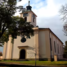 evangelický kostel ve Velimi
