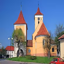 kostel svatého Václava v Nehvizdech