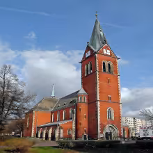Červený kostel v Teplicích