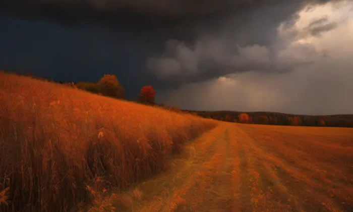 Žatec a krajina žateckého chmele – autumn