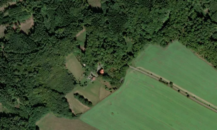 Řebřík – letecký pohled
