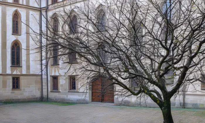 Čtvrté nádvoří Pražského hradu – historical