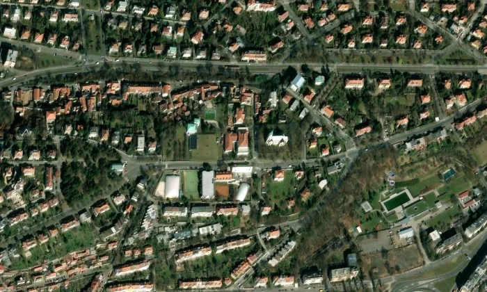Andělka – letecký pohled