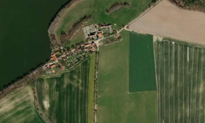 Bílá Hůrka – letecký pohled