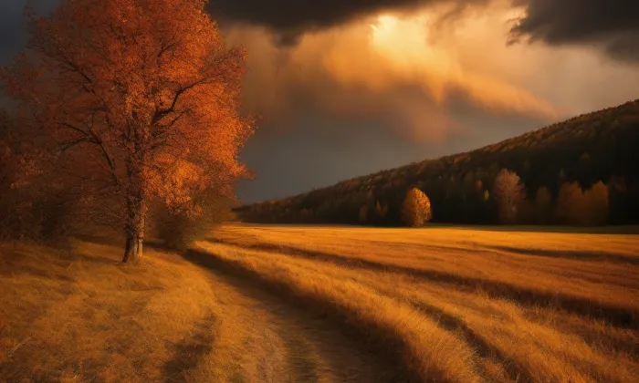 Bývalý drážní domek holešovických Jatek – autumn