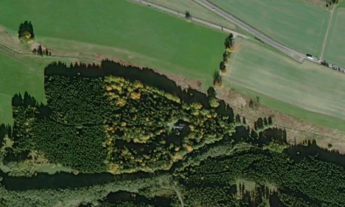 Berchembogen – letecký pohled