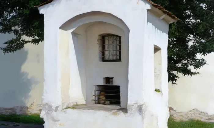 Boží muka - výklenková kaplička – historical