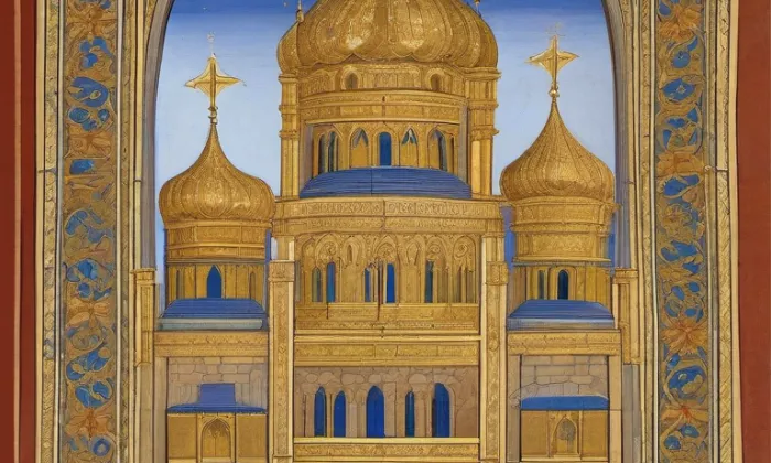 Boží muka z roku 1708 – iluminace
