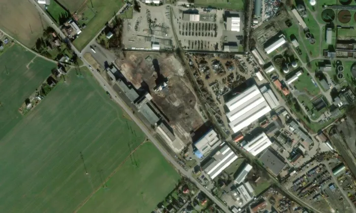 Důl Sviadnov – letecký pohled