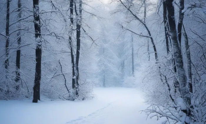 Domek zahradníka u zámku Náměšť nad Oslavou – winter