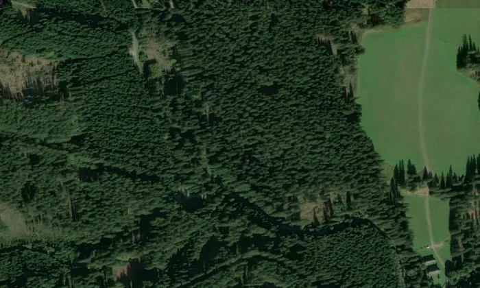 Drachenburg – letecký pohled