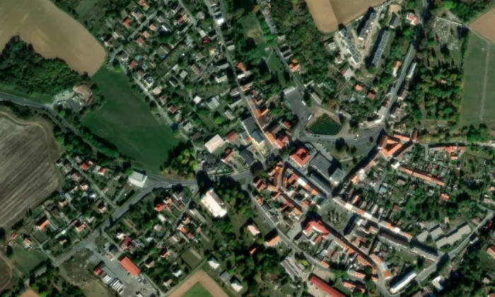 Dubá (správní obvod obce s rozšířenou působností Česká Lípa) – letecký pohled