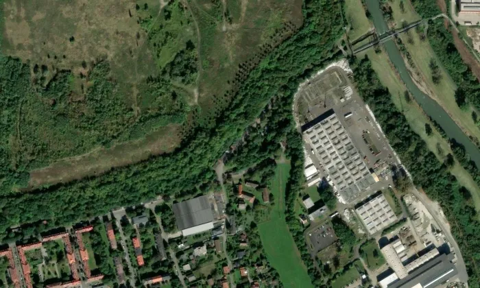 Hrabovjanka – letecký pohled
