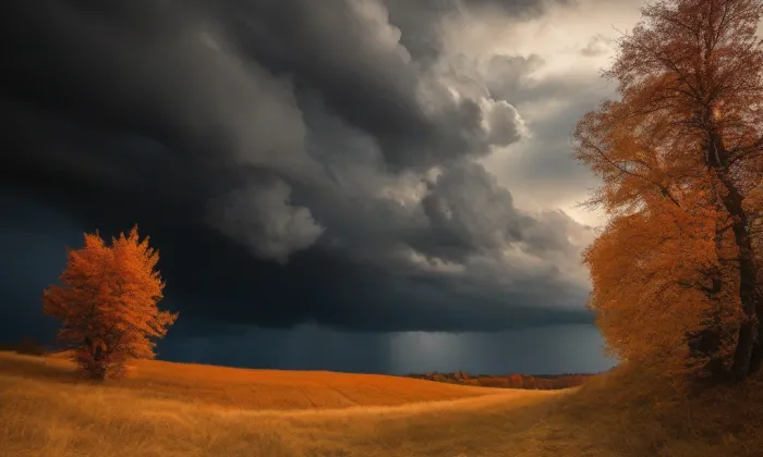 Hradecká brána (Opava) – autumn