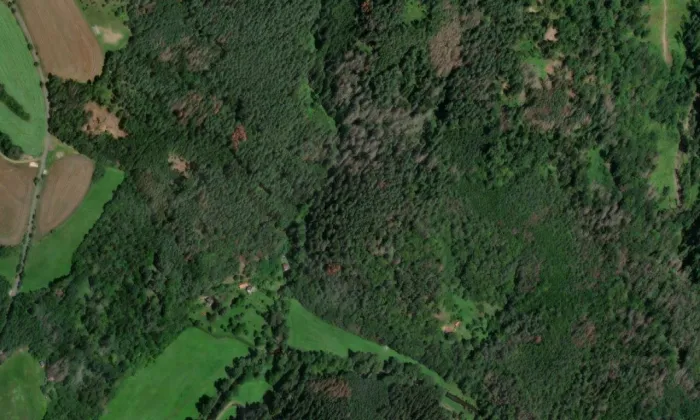 Košíkov – letecký pohled