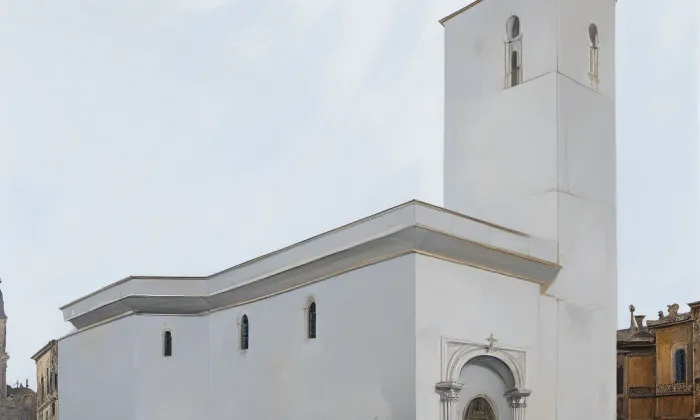Kostel Krista Spasitele a komunitní centrum Praha-Barrandov – historical