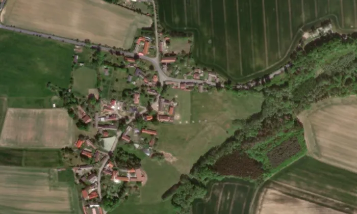 kostel Narození Panny Marie (Košice) – letecký pohled