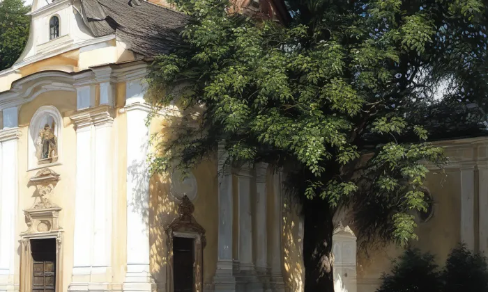 Kostel svatého Jiří (Panenský Týnec) – historical