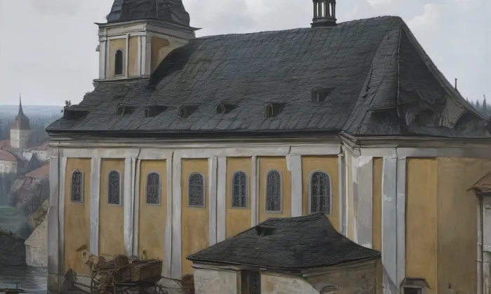 Kostel svatého Vavřince (Nová Hradečná) – historical