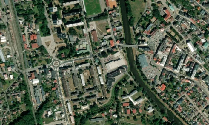 Kulturní centrum Golf – letecký pohled